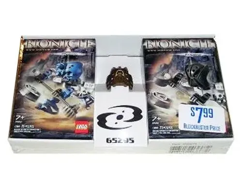 Bionicle twin-pack with gold mask Image