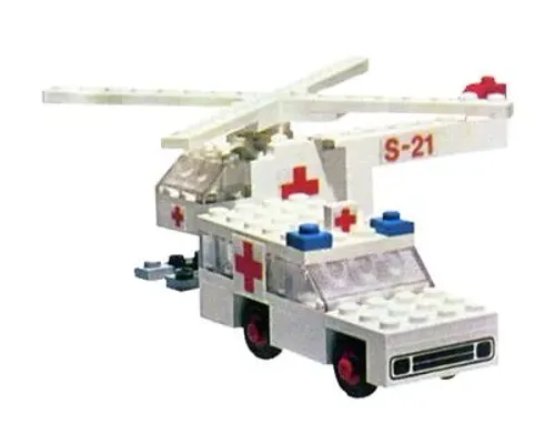 Ambulance and Helicopter Image