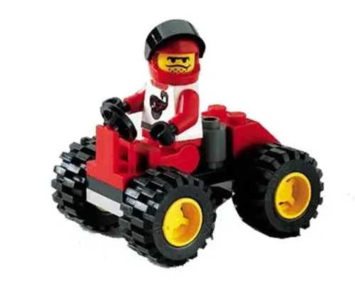 Red Four Wheel Driver Image