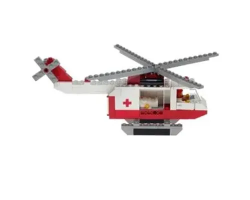 Red Cross Helicopter Image