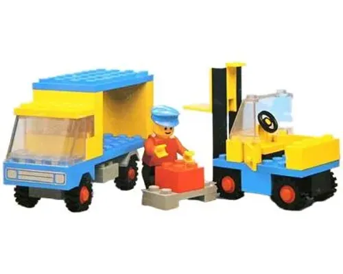 Forklift and Truck Image