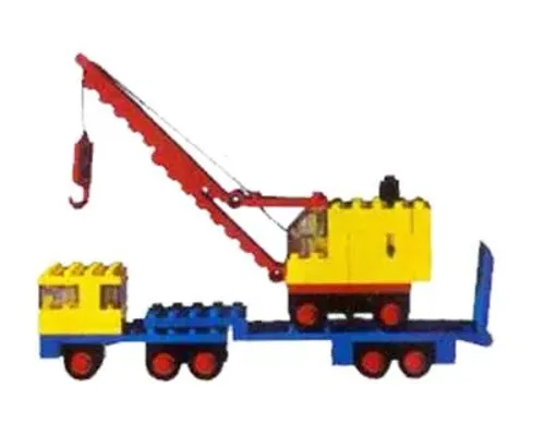 Low-Loader with Crane Image