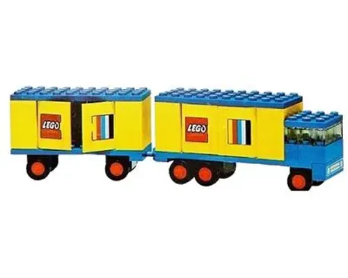 Legoland Truck with Trailer Image