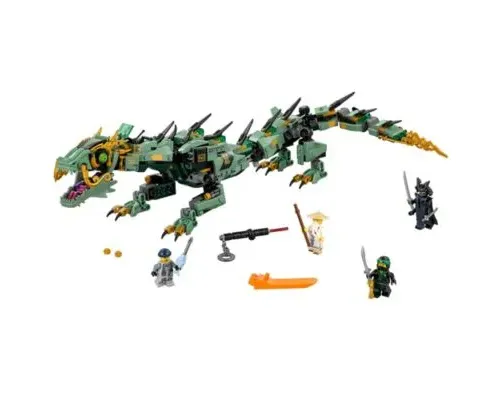 Green Ninja Mech Dragon Image