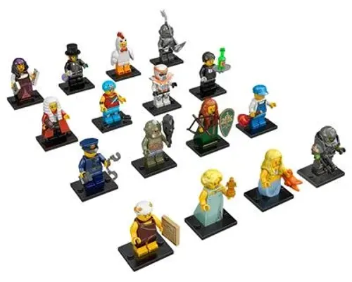 LEGO Minifigures - Series 9 - Complete Image