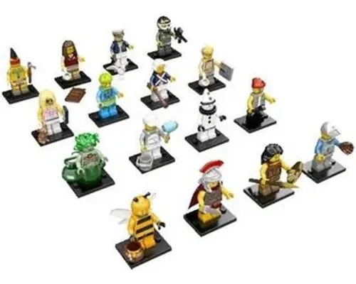 LEGO Minifigures - Series 10 - Complete (except Mr. Gold) Image