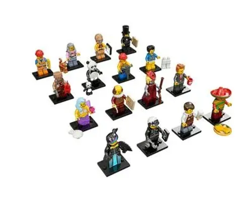 LEGO Minifigures - The LEGO Movie Series - Complete Image