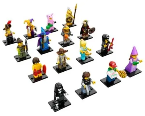 LEGO Minifigures - Series 12 - Complete Image