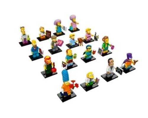 LEGO Minifigures - The Simpsons Series 2 - Complete Image