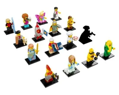 LEGO Minifigures - Series 17 - Complete Image