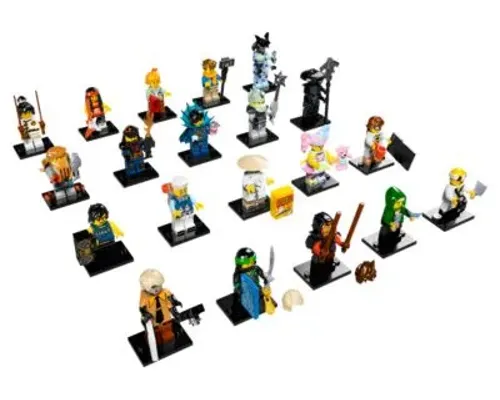 LEGO Minifigures - The LEGO NINJAGO Movie Series - Complete Image