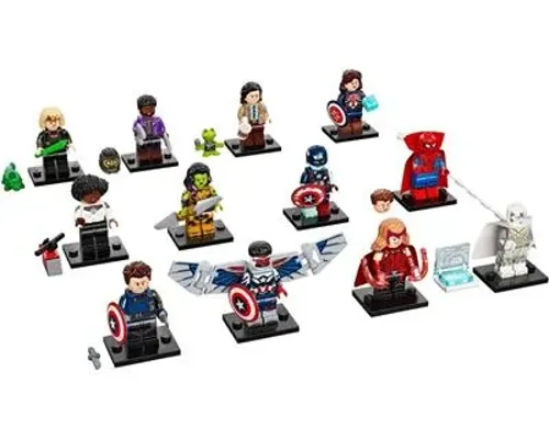 LEGO Minifigures - Marvel Studios Series - Complete Image