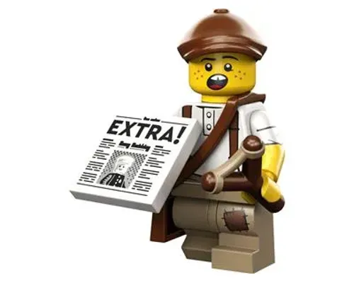 Newspaper Kid Image