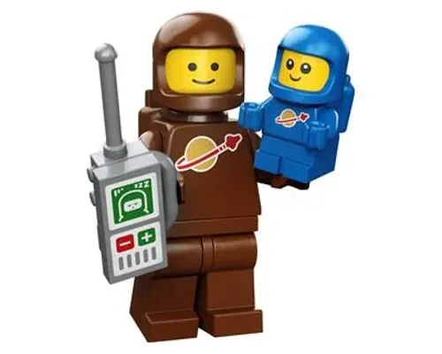 Brown Astronaut and Spacebaby Image