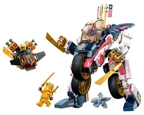 Sora's Transforming Mech Bike Racer Image