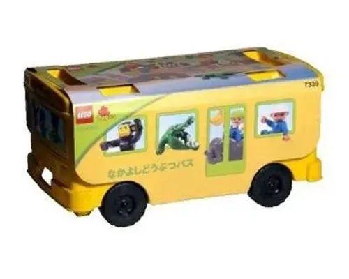 Friendly Animal Bus Image