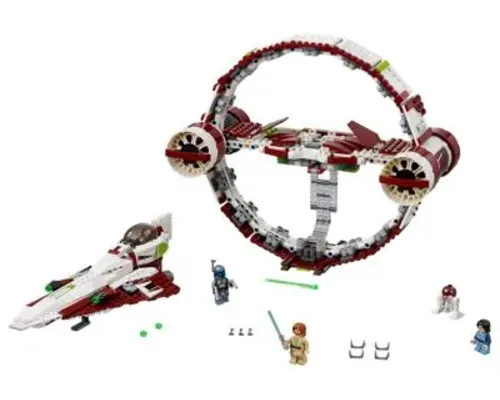 Jedi Starfighter with Hyperdrive Image