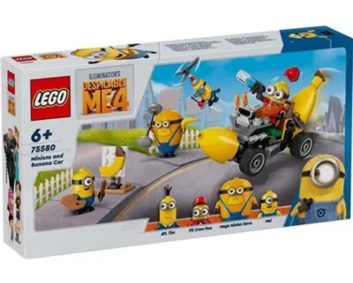 Minions and Banana Car Image