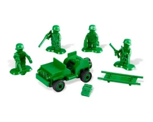 Army Men on Patrol Image