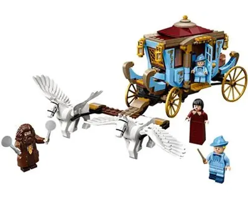 Beauxbatons' Carriage: Arrival at Hogwarts Image