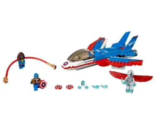 Captain America Jet Pursuit Image