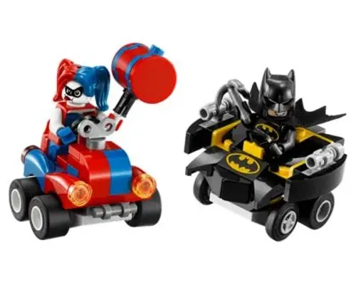 Mighty Micros: Batman vs. Harley Quinn Image