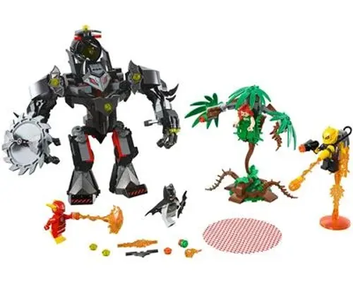 Batman Mech vs. Poison Ivy Mech Image