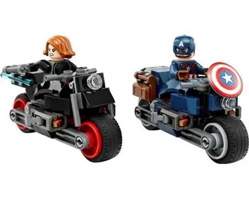 Black Widow & Captain America Motorcycles Image