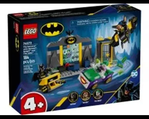 The Batcave with Batman, Batgirl and The Joker Image