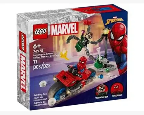 Motorcycle Chase: Spider-Man vs. Doc Ock Image