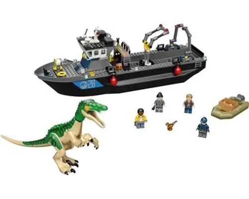 Baryonyx Dinosaur Boat Escape Image