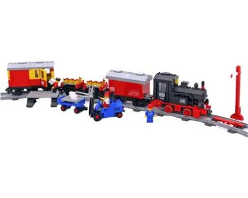 Freight Steam Train Set Image