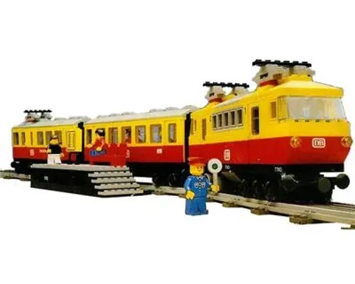 Inter-City Passenger Train Set Image