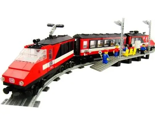 High-Speed City Express Passenger Train Set Image