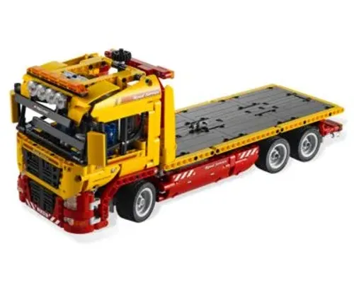 Flatbed Truck Image