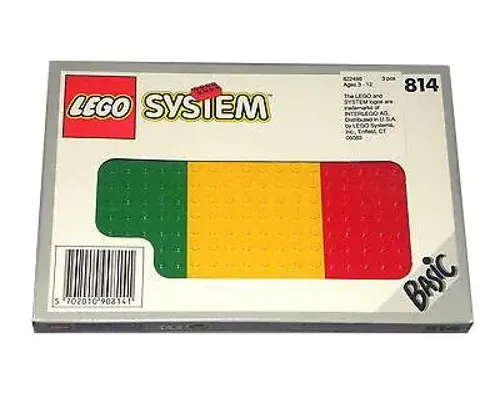 Baseplates, Green, Red and Yellow Image