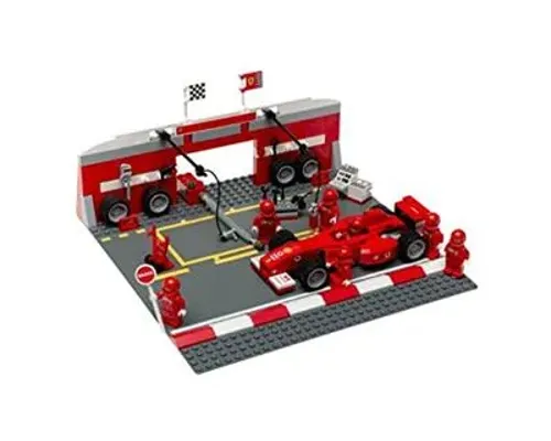 Ferrari F1 Pit Set Image