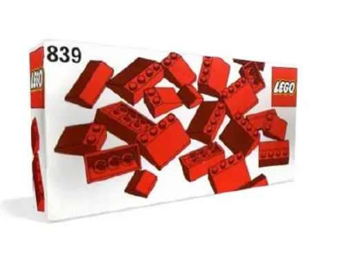 Red Roof Bricks Parts Pack, 33° Image