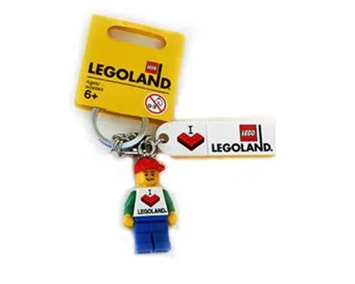 I Brick LEGOLAND Key Chain (Male) Image