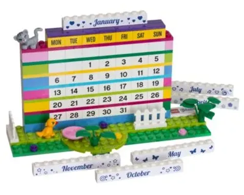 Friends Brick Calendar Image