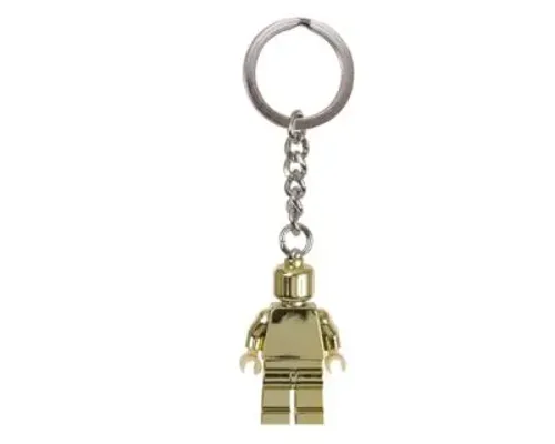 Gold Minifigure Key Chain Image