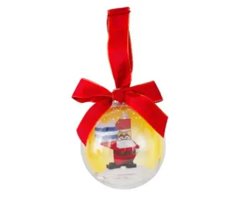 Santa Holiday Bauble Image