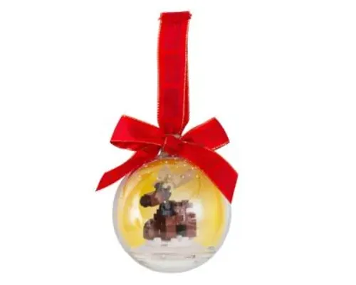 Reindeer Holiday Bauble Image