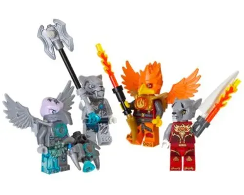 Fire and Ice Minifigure Accessory Set Image