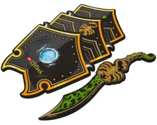 Legends of Chima Scorpion Sword Shield Image