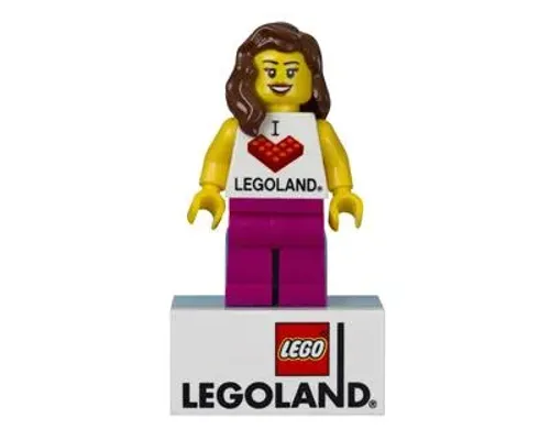 I Brick LEGOLAND Magnet (Female) Image