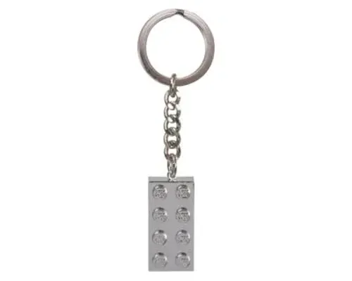 Metalized 2x4 Key Chain Image