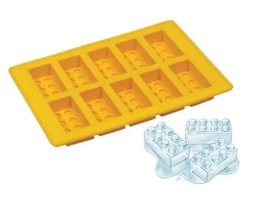 Ice Brick Tray - Yellow Image