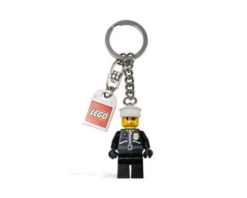 Police Officer Key Chain Image