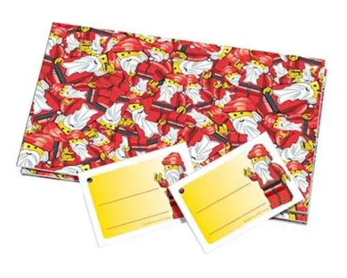 Santa Gift Wrap and Tags Image